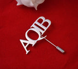 Your Name Coat Pin - Lapel Pin