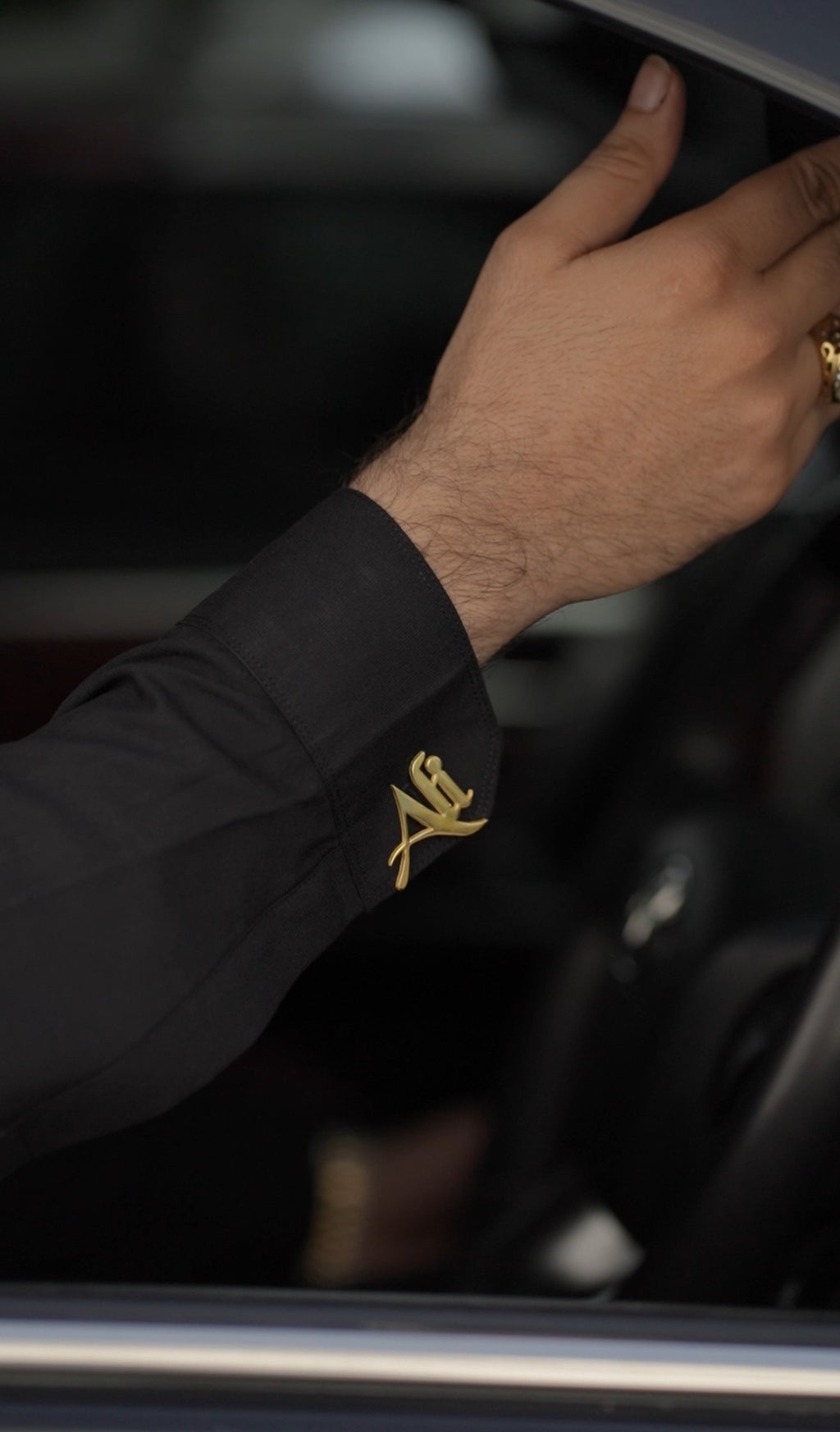 24k Gold Plated Chain Cufflinks