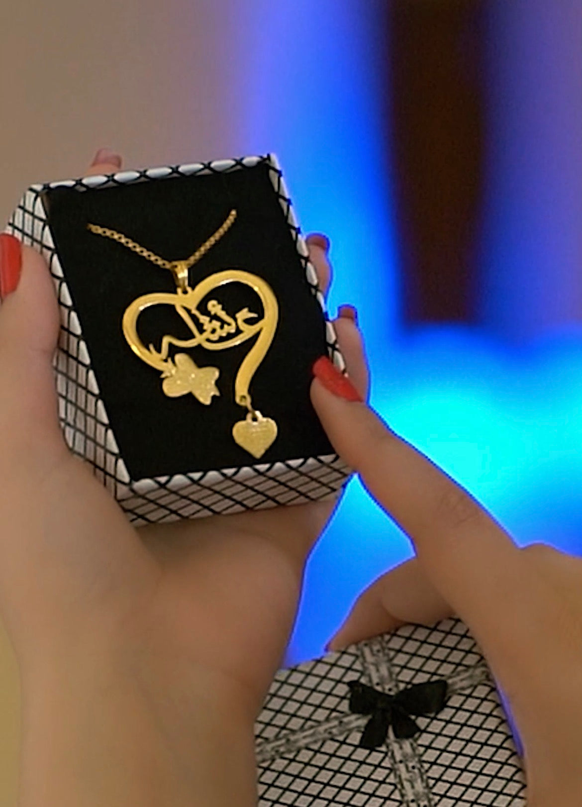 New Heart Shape Customize Necklace