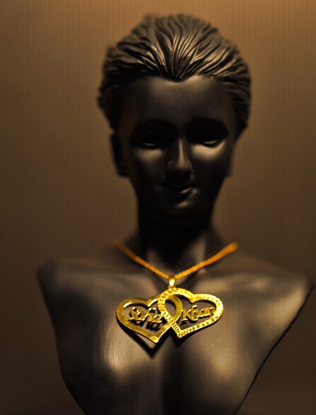 Double Heart High Quality Necklace